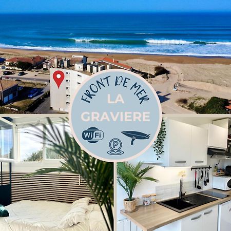 La Graviere, Cozy Studio Wifi & Parking 20M Ocean Surf Plage Soorts-Hossegor ภายนอก รูปภาพ