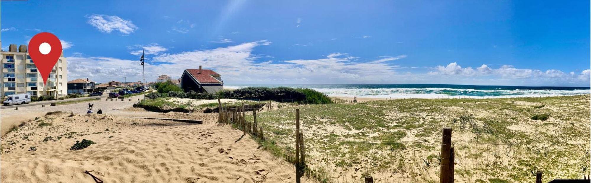 La Graviere, Cozy Studio Wifi & Parking 20M Ocean Surf Plage Soorts-Hossegor ภายนอก รูปภาพ